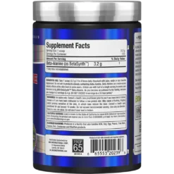 Allmax Beta Alanine Nutrition Facts