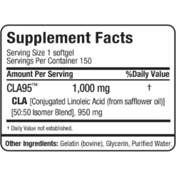 Allmax CLA Supplement Facts