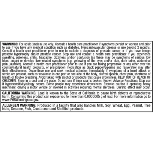 Allmax TestoFx Warnings