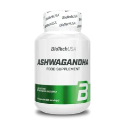 BiotechUSA Ashwagandha herbal supplement capsules