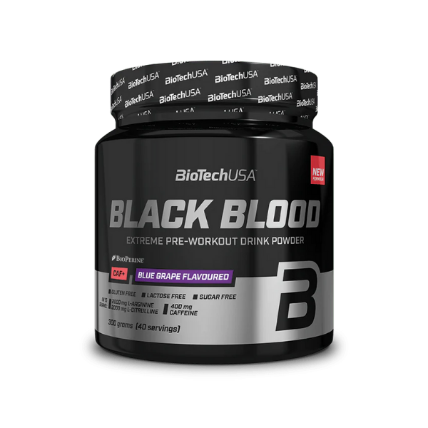 BiotechUSA Black Blood CAF+ pre workout powder