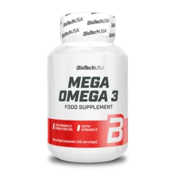 BiotechUSA Mega Omega 3 fish oil capsules
