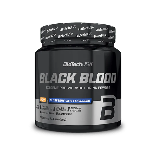 BiotechUSA Black Blood NOX+ pre workout powder